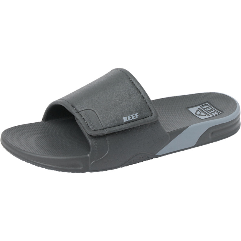 2026 Reef Da Uomo Fanning Sandali Con Slide H20 CJ8538 - Grey